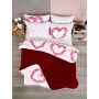 ETE HOMETEX ÇİFT KİŞİLİK WELSOFT UYKU SETİ LOVE 8696474231860